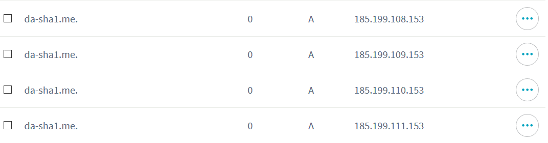 OVH - added A records